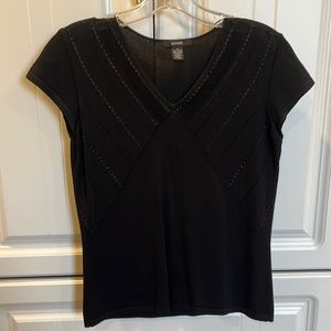 Knitted Black Alfani top size S